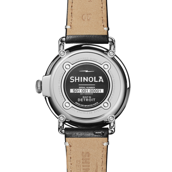 Shinola Runwell Watch Black