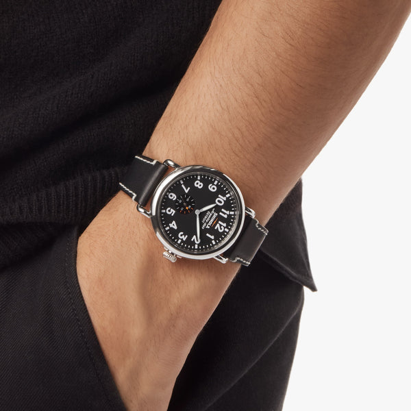 Shinola Runwell Watch Black
