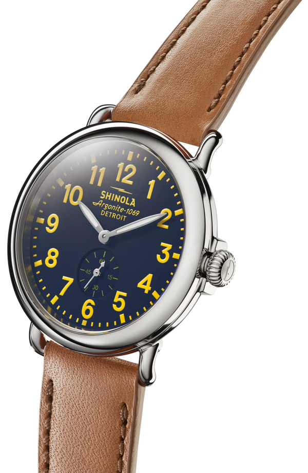 Shinola Runwell Watch Collegiate