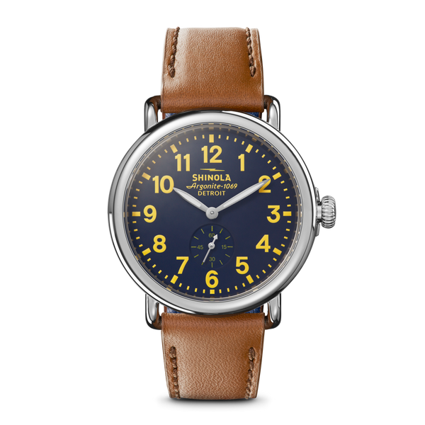 shinola Runwell Watch Collegiate