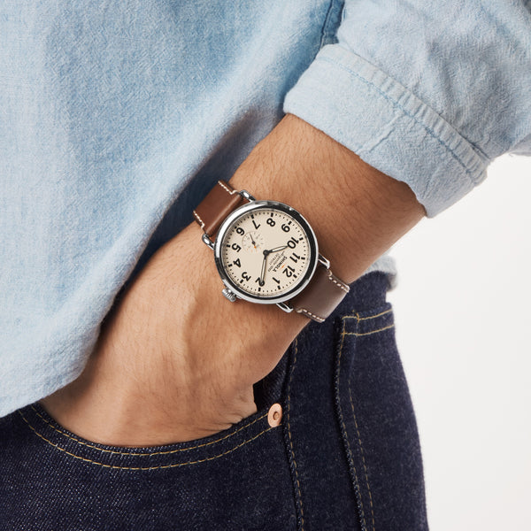 Shinola Runwell Watch Cream