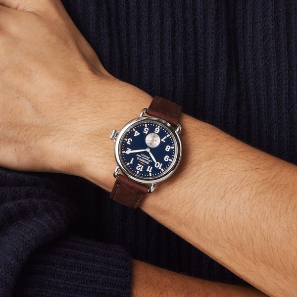 Shinola Runwell Watch Midnight Blue