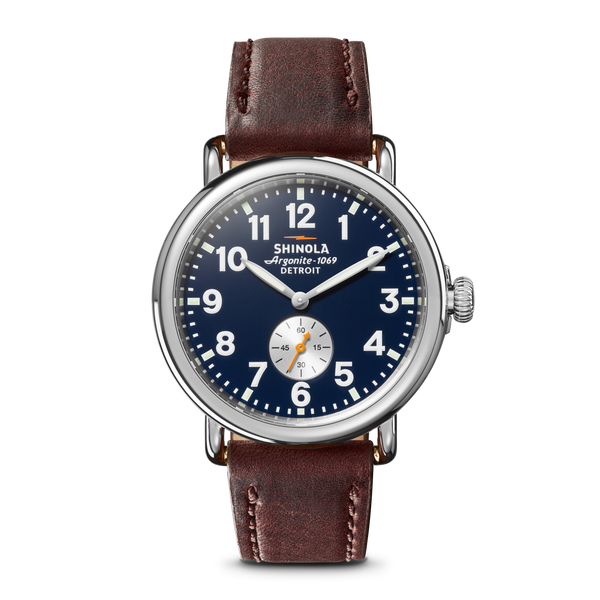 shinola Runwell Watch Midnight Blue