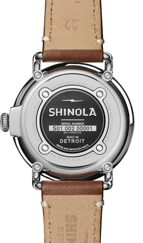 shinola Runwell Watch White