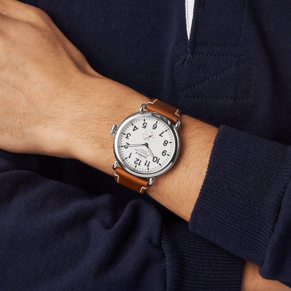 Shinola Runwell Watch White