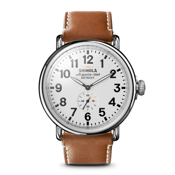 shinola Runwell Watch White