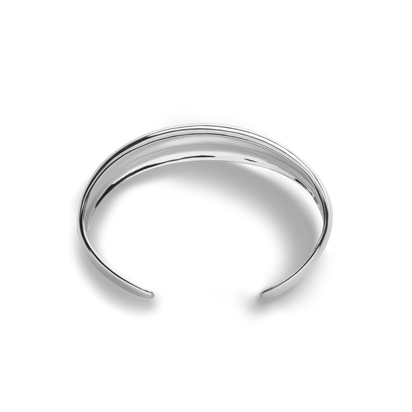 Shinola Signature Silver Statement Cuff