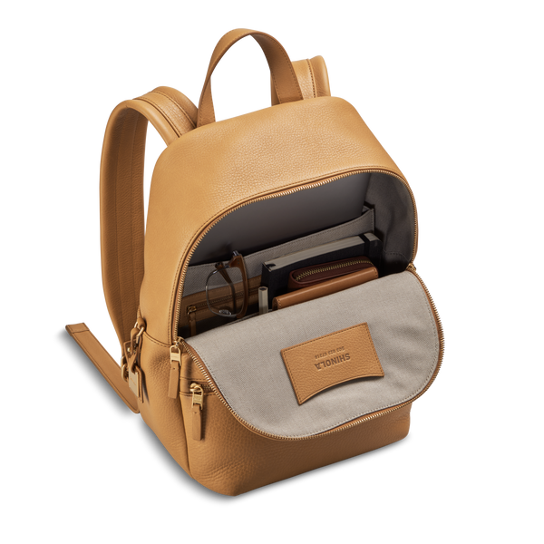 Shinola Small Runwell Backpack Honey