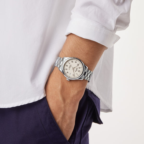 Shinola Vinton Watch Alabaster