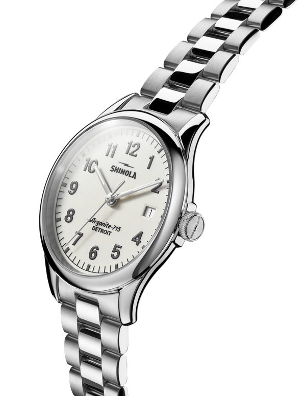 Shinola Vinton Watch Alabaster