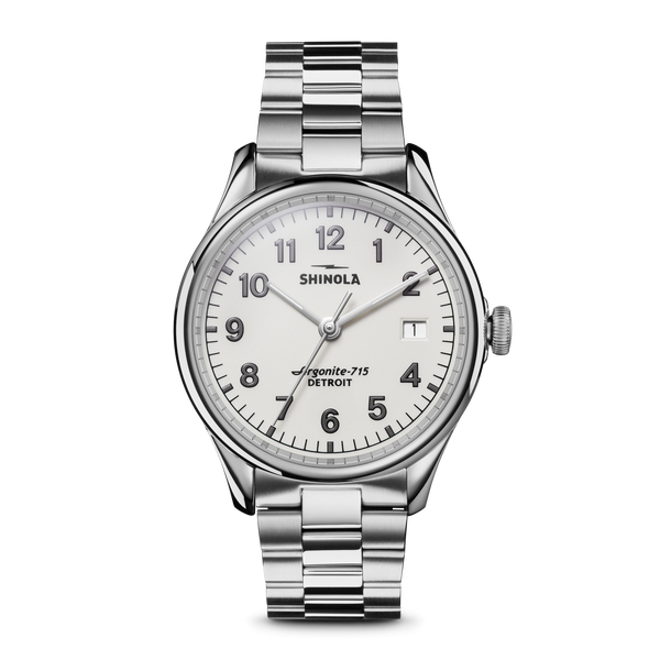 shinola Vinton Watch Alabaster