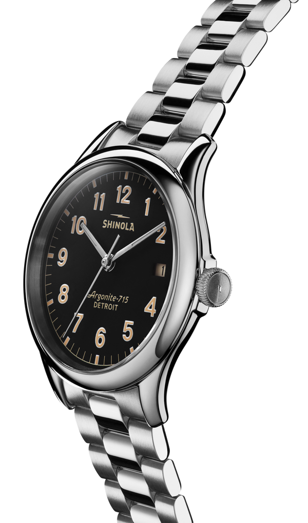 Shinola Vinton Watch Black