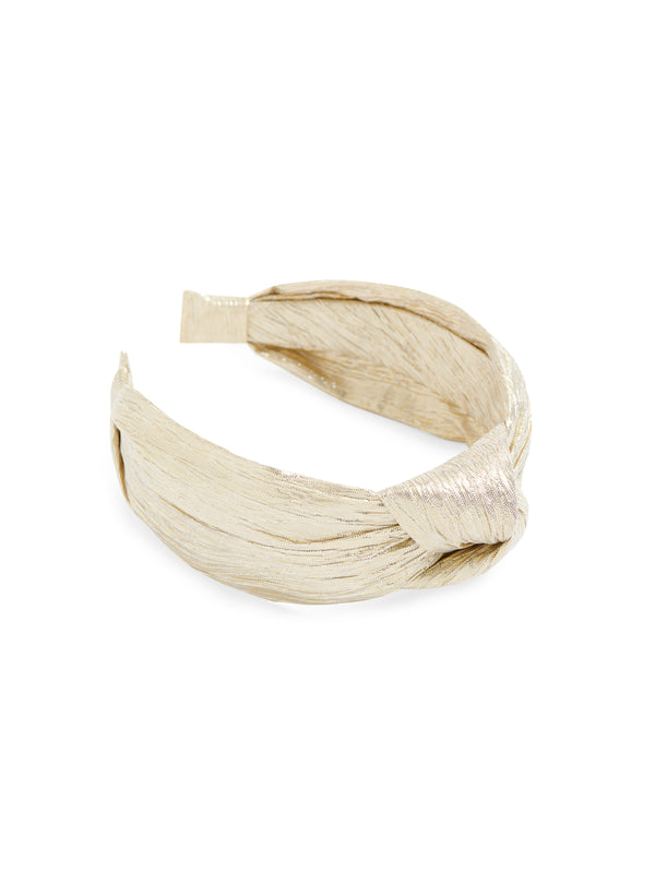 Shiraleah Shiraleah Goldie Knotted Headband Champagne