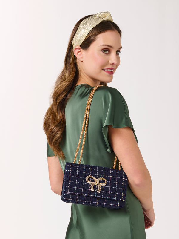 shiraleah Shiraleah Goldie Knotted Headband Champagne