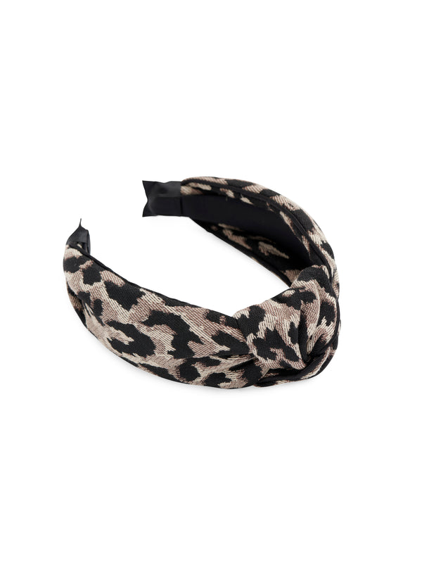 Shiraleah Shiraleah Leopard Knotted Headband Leopard