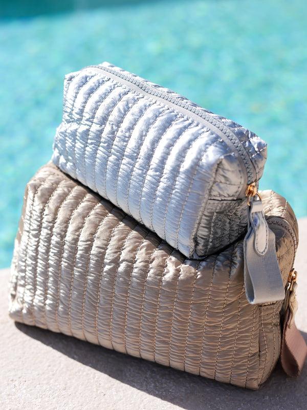 Shiraleah Shiraleah Logan Large Boxy Cosmetic Pouch