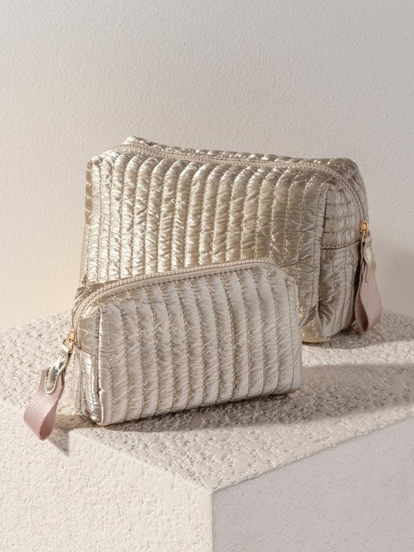 Shiraleah Shiraleah Logan Small Boxy Cosmetic Pouch