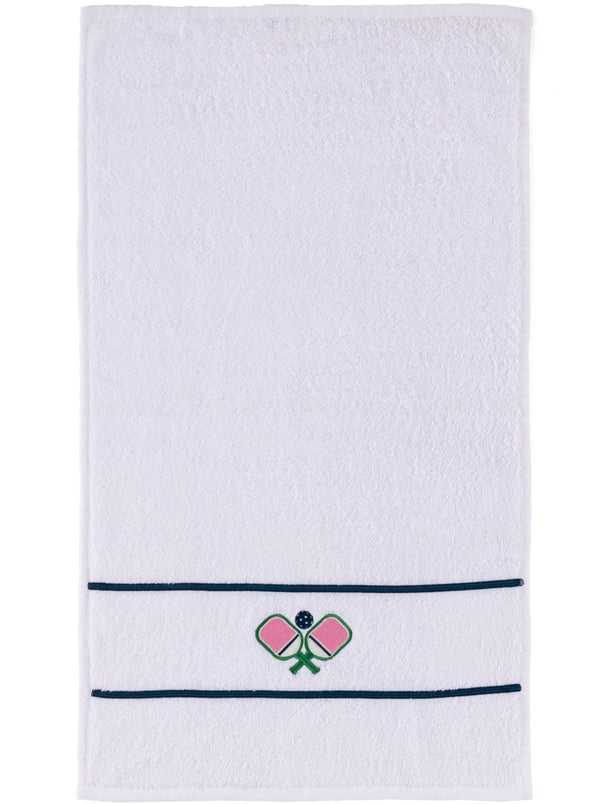 shiraleah Shiraleah Pickleball Paddles Hand Towel White