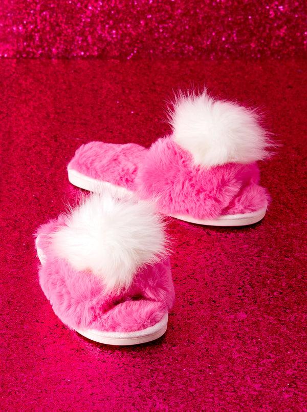 shiraleah Shiraleah Amor Slippers Magenta