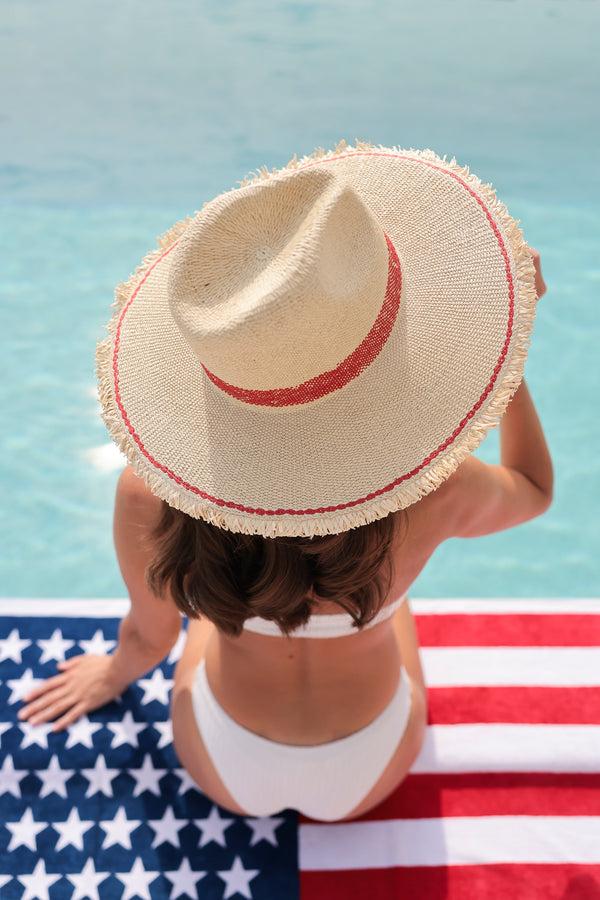 Shiraleah Shiraleah Ari Hat Red