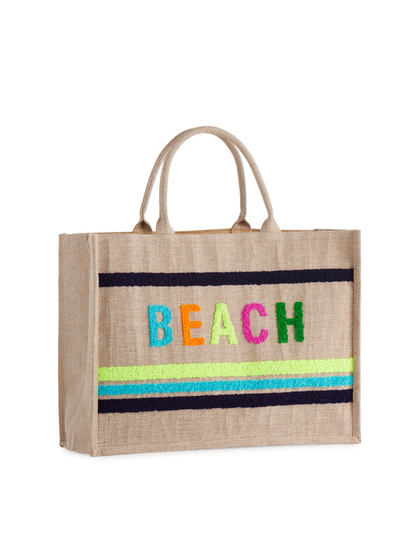 Shiraleah Shiraleah "Beach" Beach Bag Natural