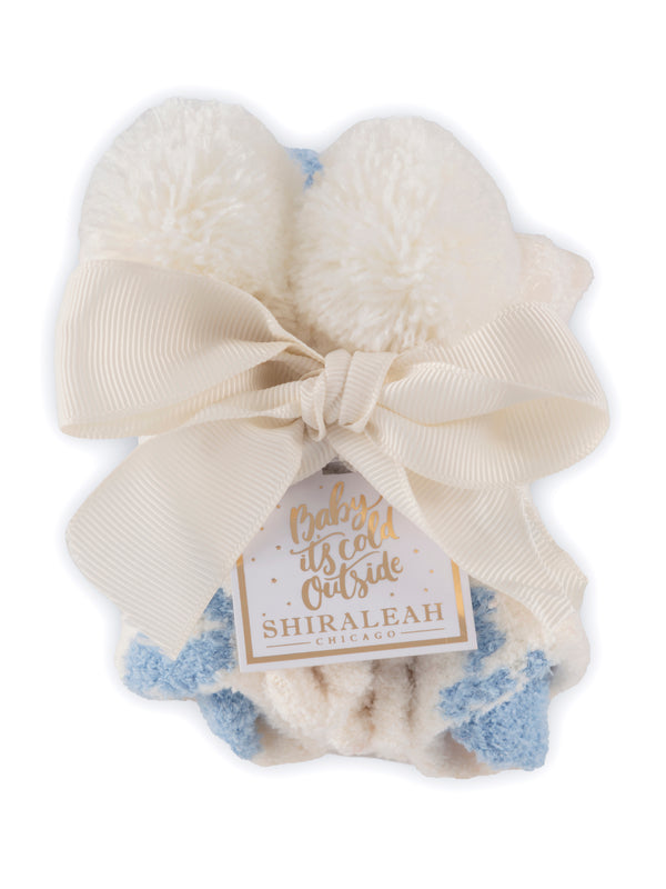 Shiraleah Shiraleah "Bride Era" Home Socks Ivory