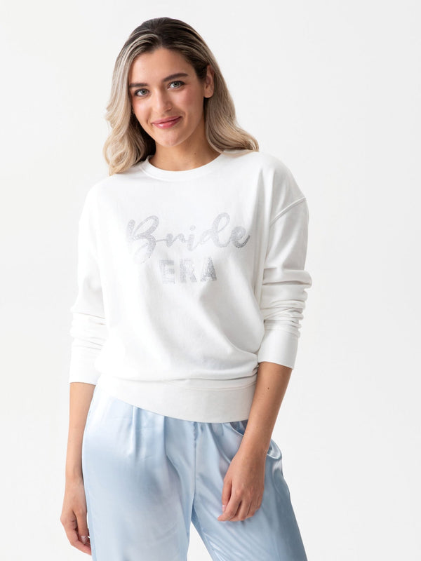 shiraleah Shiraleah "Bride Era" Sweatshirt Ivory