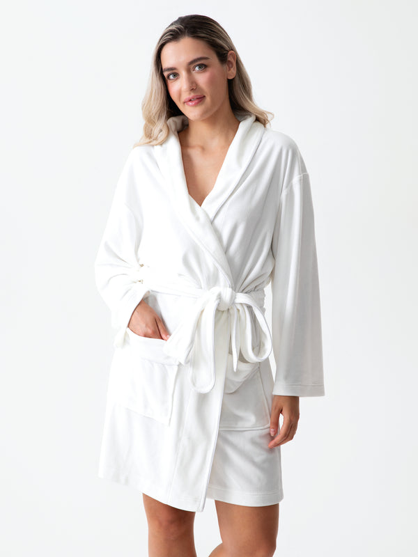 Shiraleah Shiraleah "Bride" Robe White