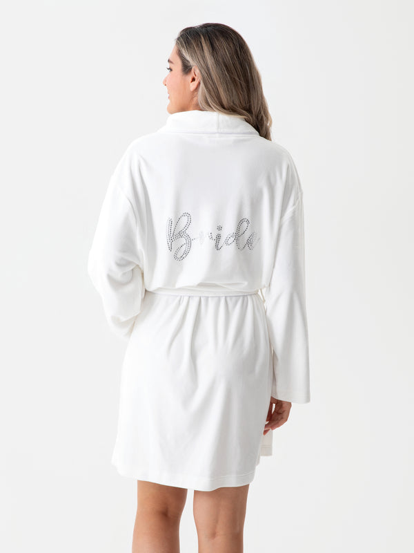 shiraleah Shiraleah "Bride" Robe White
