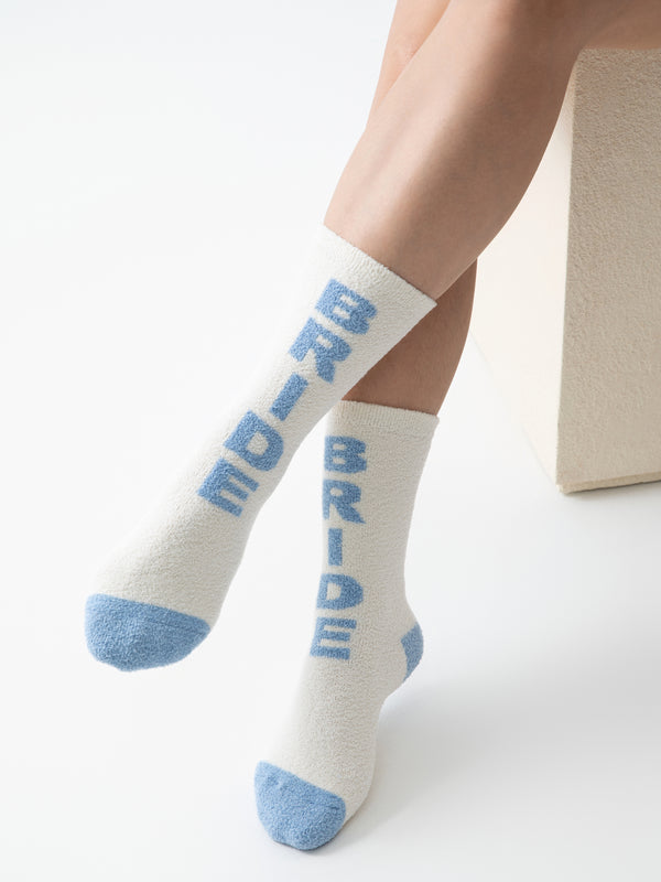 shiraleah Shiraleah "Bride" Socks Ivory
