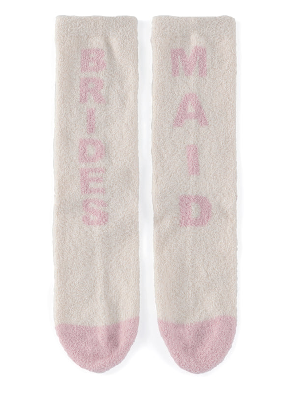 Shiraleah Shiraleah "Brides Maid" Socks Ivory