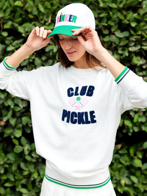 shiraleah Shiraleah "Club Pickle" Sweatshirt Ivory