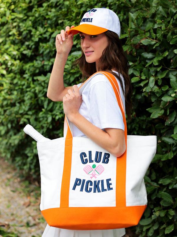 shiraleah Shiraleah "Club Pickle" Tote Ivory