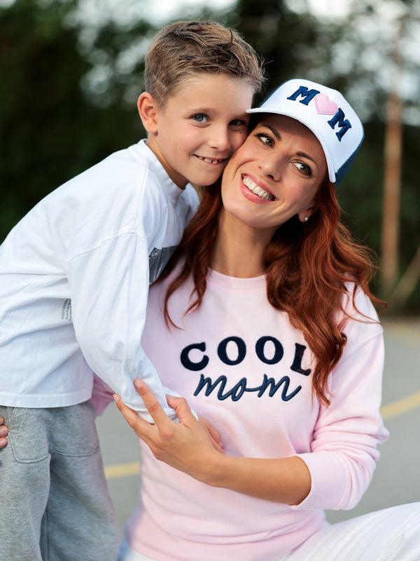 shiraleah Shiraleah "Cool Mom" Sweatshirt Pink