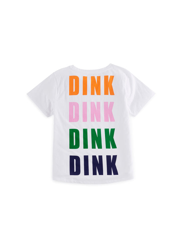 Shiraleah Shiraleah "Dink Dink Dink" T-Shirt White
