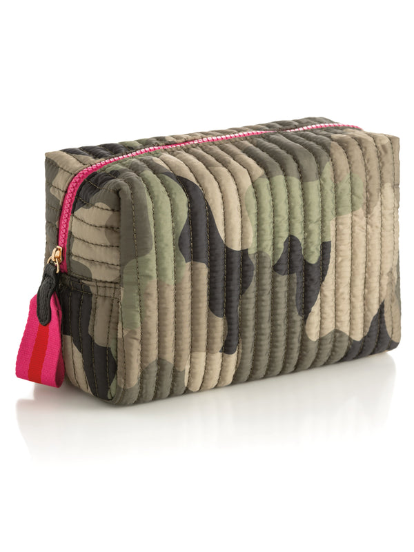 Shiraleah Shiraleah Ezra Large Boxy Cosmetic Pouch