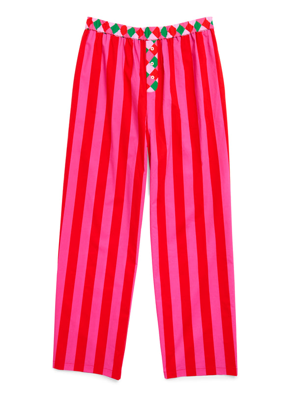 Shiraleah Shiraleah Festive Stripe Boxer Pant