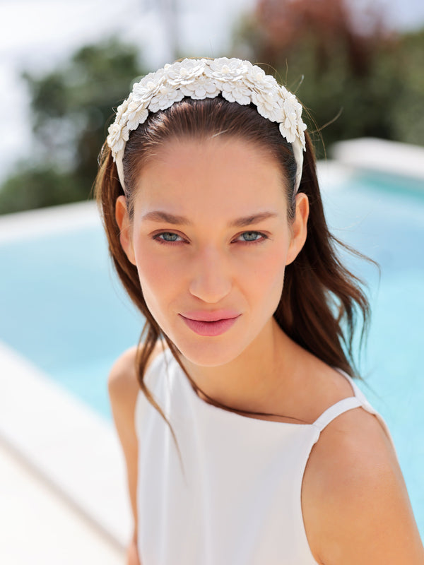 Shiraleah Shiraleah Flora Headband Ivory
