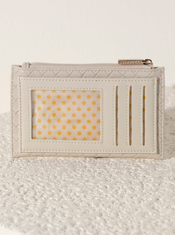 Shiraleah Shiraleah Frankie Card Case Ivory