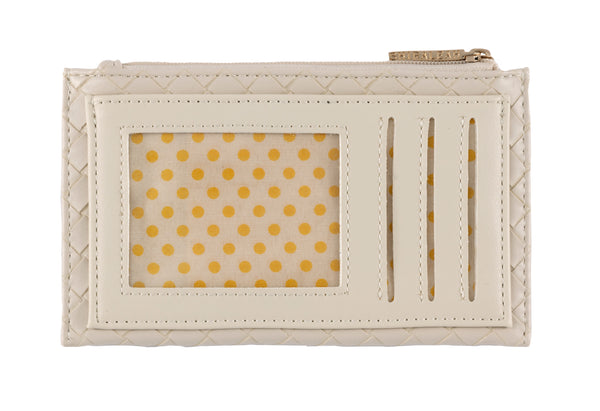 Shiraleah Shiraleah Frankie Card Case Ivory