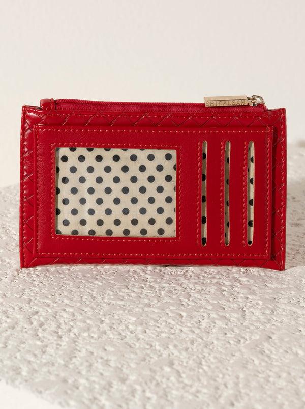 Shiraleah Shiraleah Frankie Card Case Red