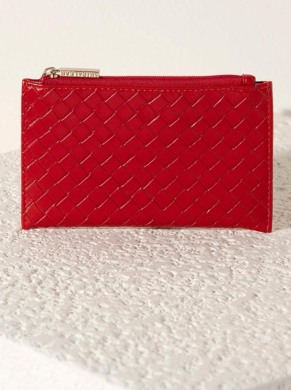 shiraleah Shiraleah Frankie Card Case Red