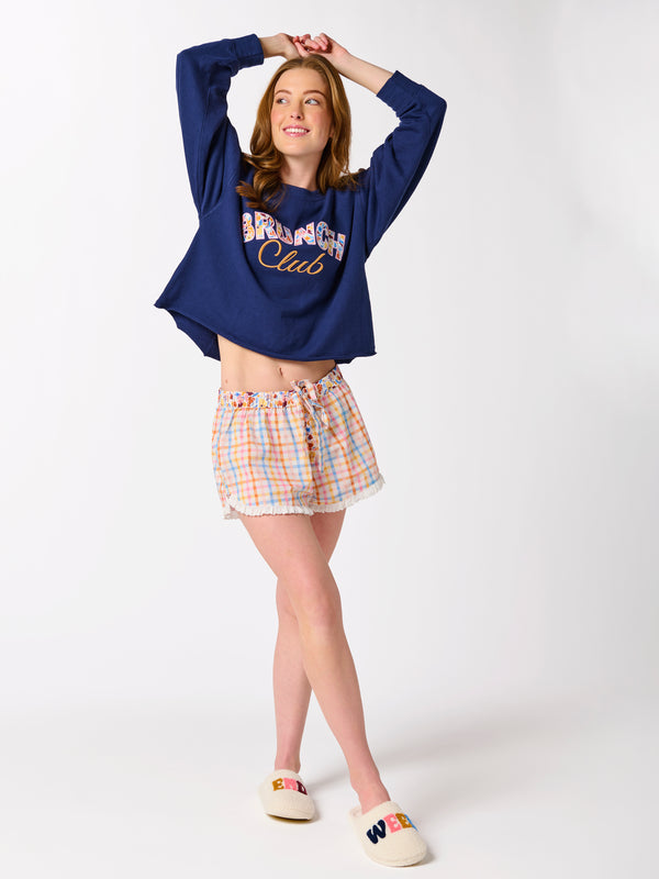 shiraleah Shiraleah Gingham Boxer Short Multi