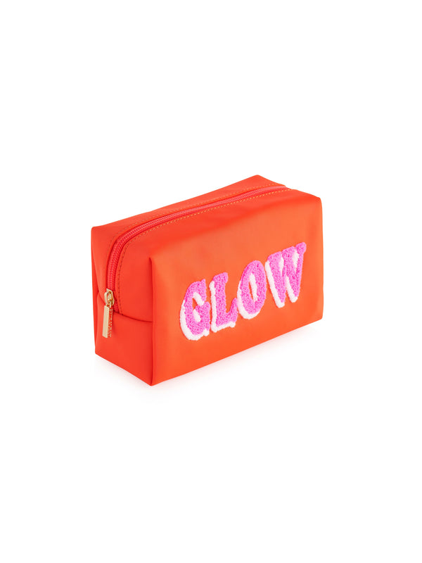 Shiraleah Shiraleah "Glow" Small Zip Pouch Tomato