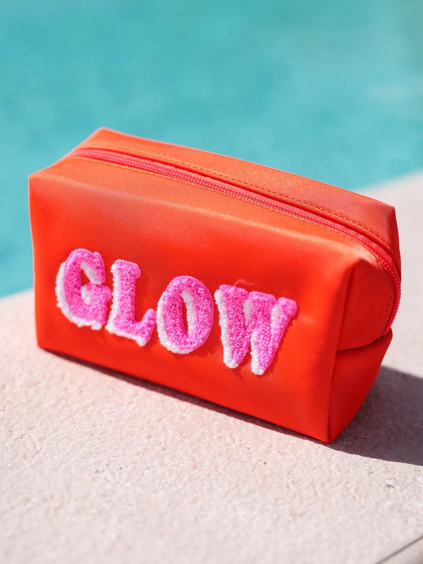 shiraleah Shiraleah "Glow" Small Zip Pouch Tomato