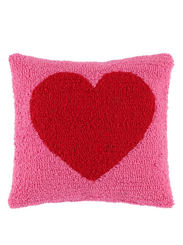 Shiraleah Shiraleah Heart Pillow Pink