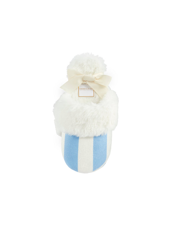 Shiraleah Shiraleah Helena Stripe Slippers Sky