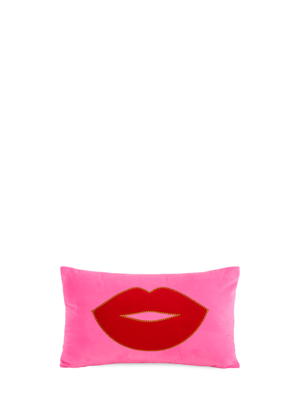 Shiraleah Shiraleah Kiss Pillow Pink
