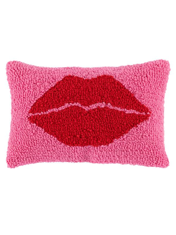 Shiraleah Shiraleah Lips Pillow Pink