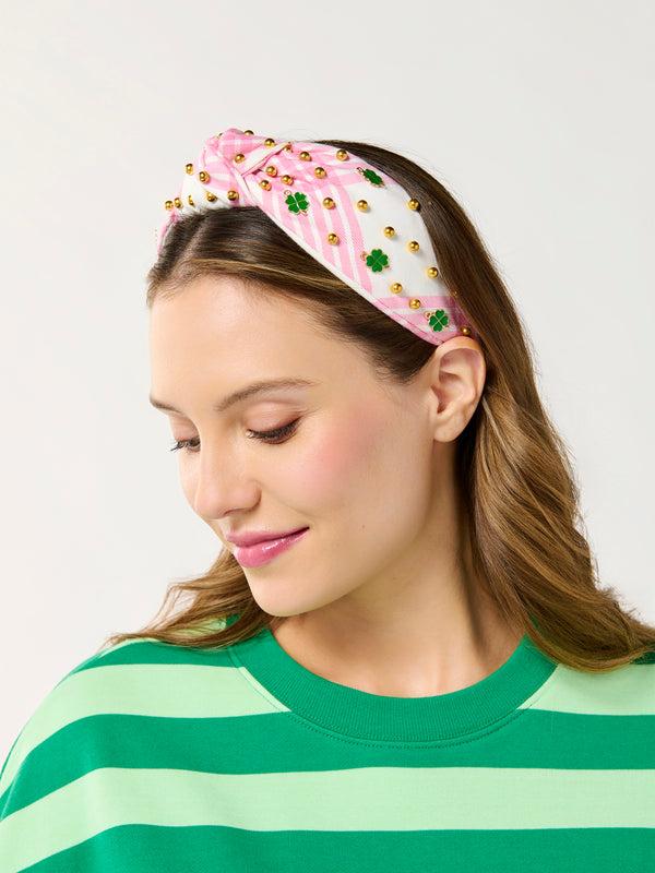 Shiraleah Shiraleah Lucky Charm Plaid Headband